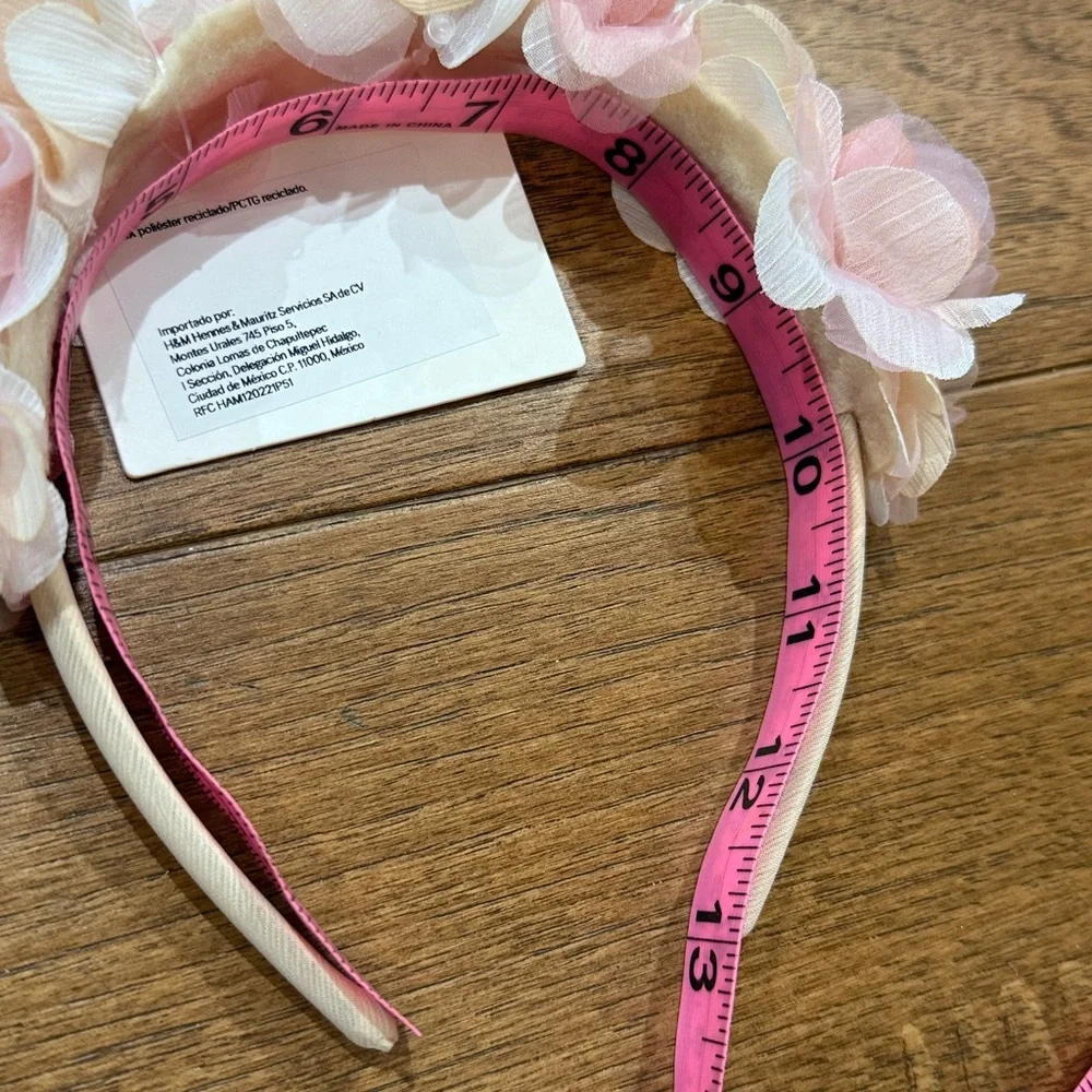 H&M Girls Flowered Headband - NWT